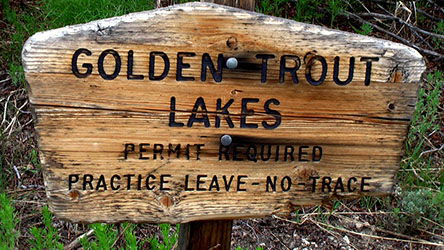 golden trout lakes